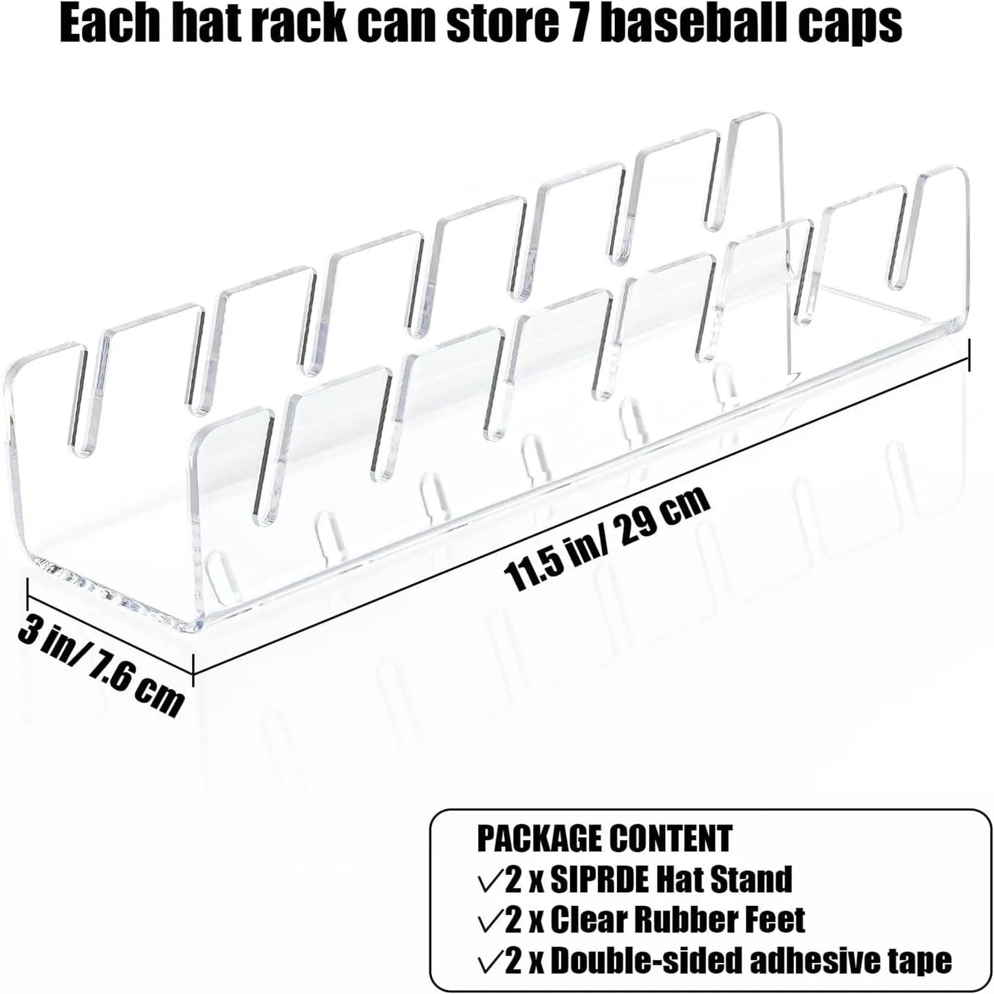 Baseball Cap Display Rack